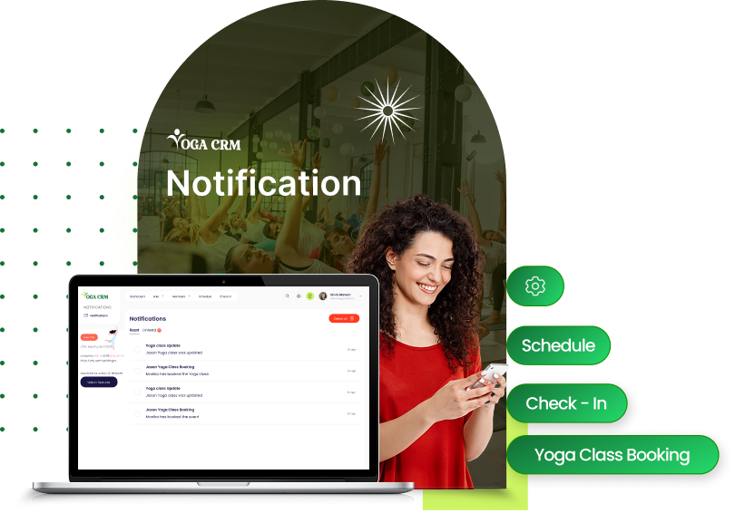YogaCRM payment processing
